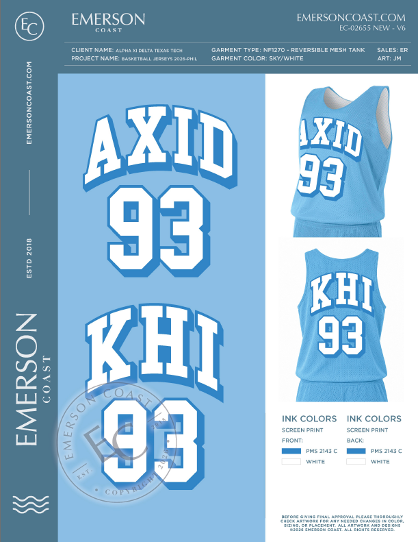 EC-02655 NEW Alpha Xi Delta Texas Tech Basketball Jerseys 2026-PHIL 2