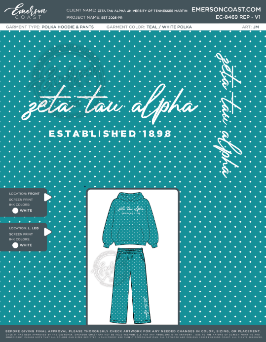 EC-8469 REP Zeta Tau Alpha University of Tennessee Martin Set 2025-PR
