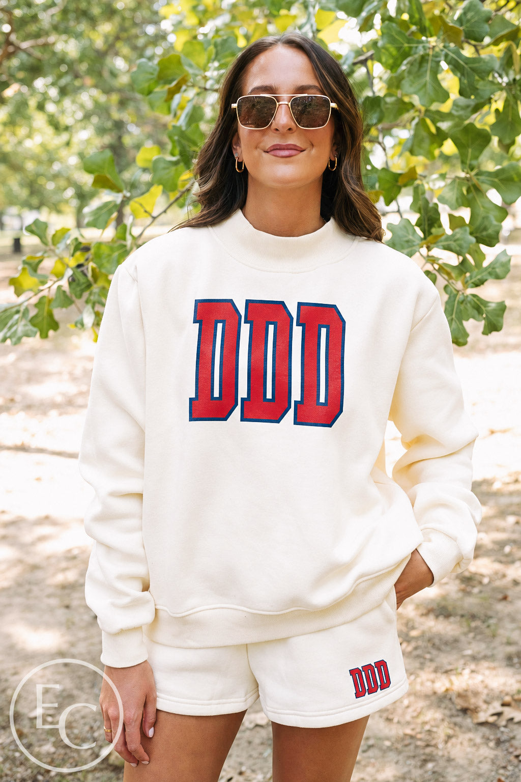 Tri Delta PR Cream Heritage Set