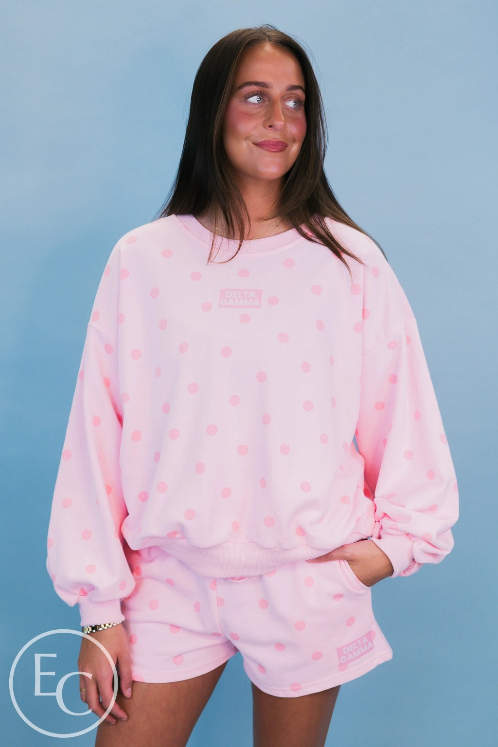 Emerson Coast Pink Polka Dot Set