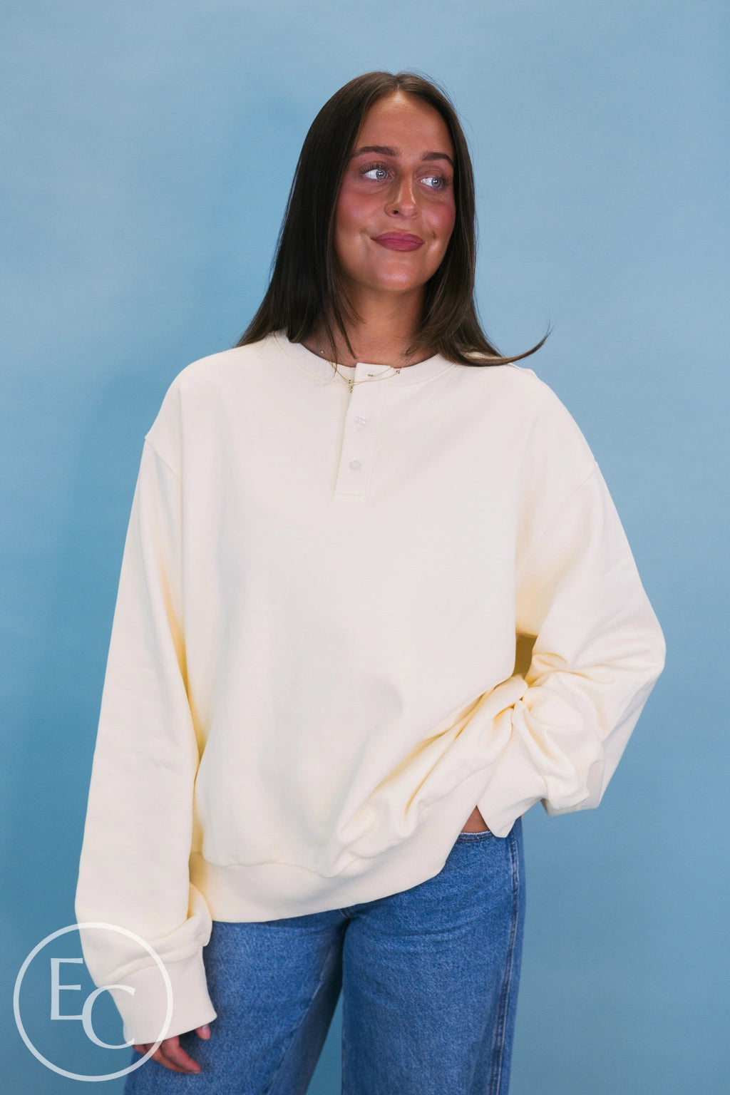 Emerson Coast Boardwalk Henley Sweatshirt