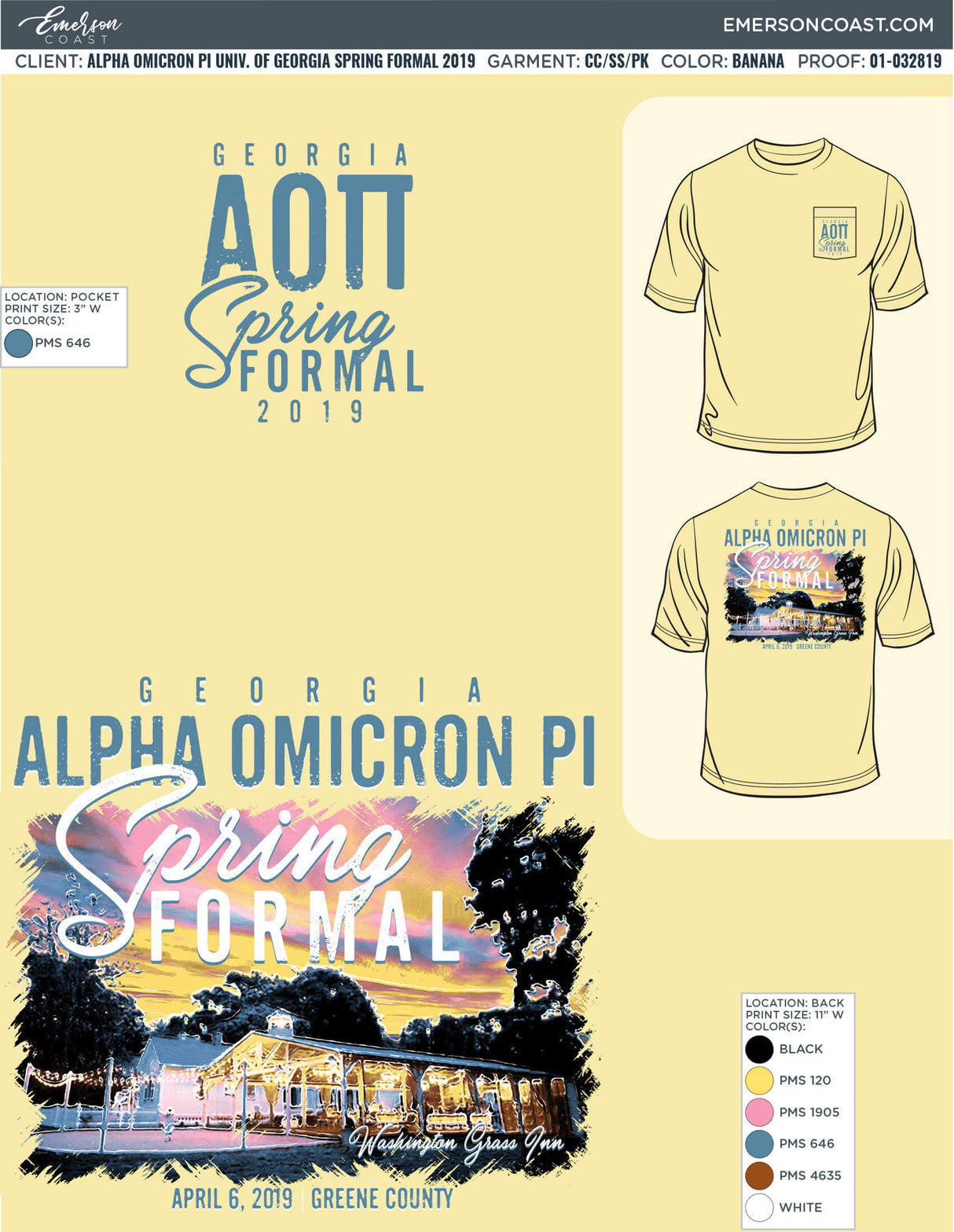 01-032819 Alpha Omicron Pi University of Georgia Spring Formal 2019