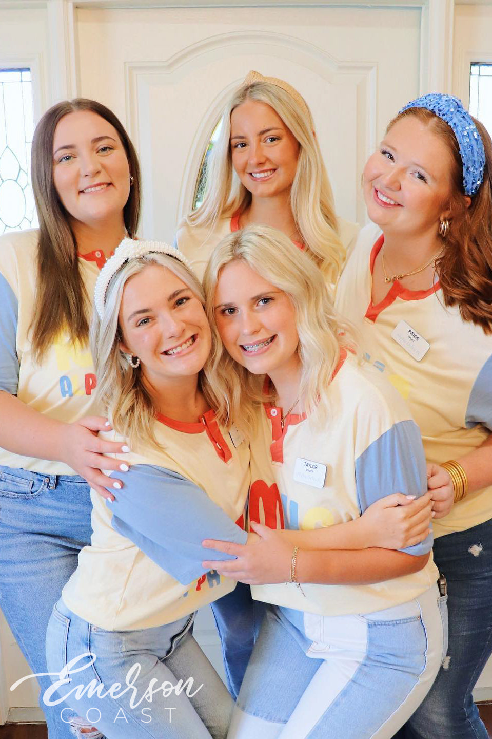 Alpha Delta Pi RMHC Colorblock Henley