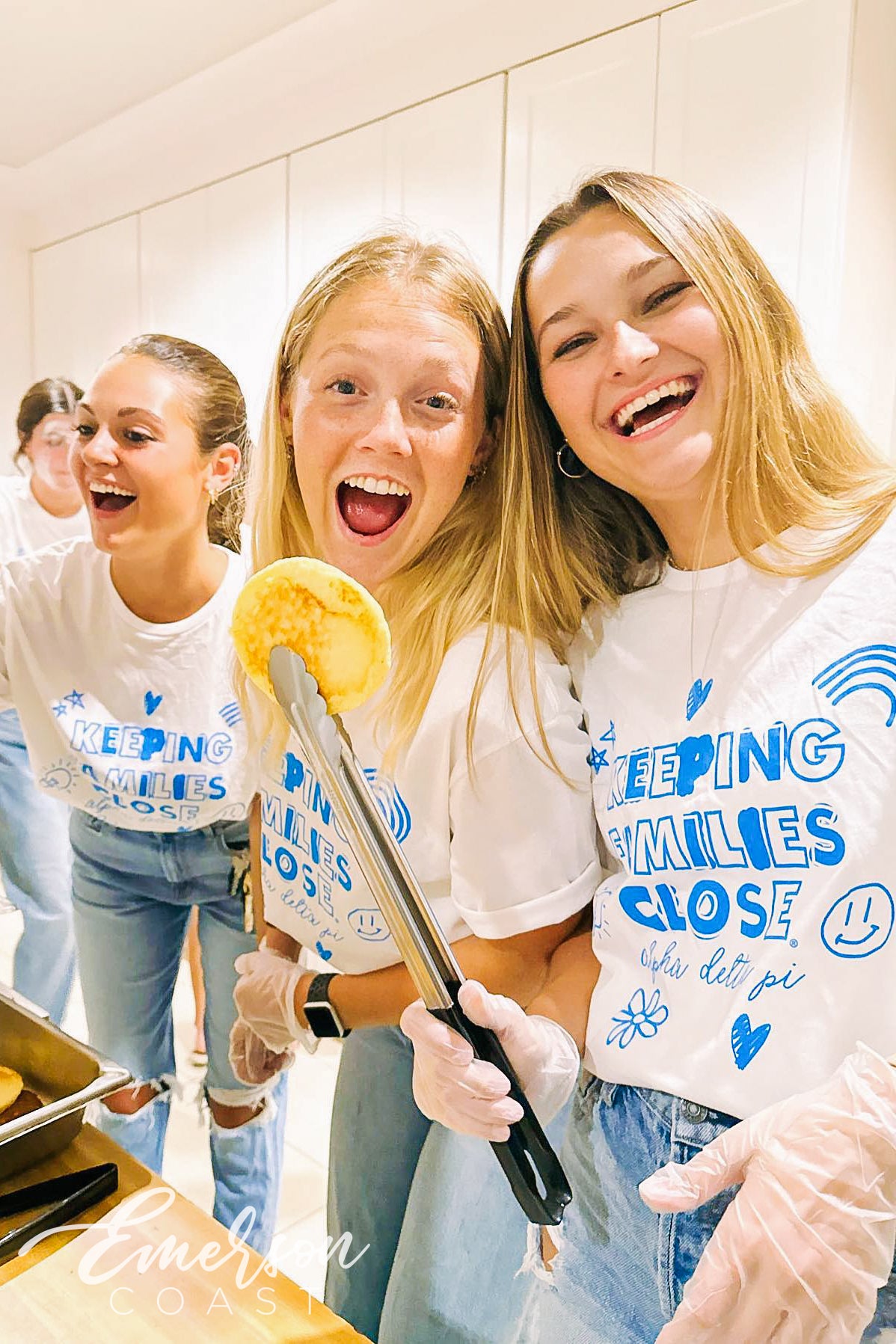 Alpha Delta Pi Keeping Families Close Doodle Tee
