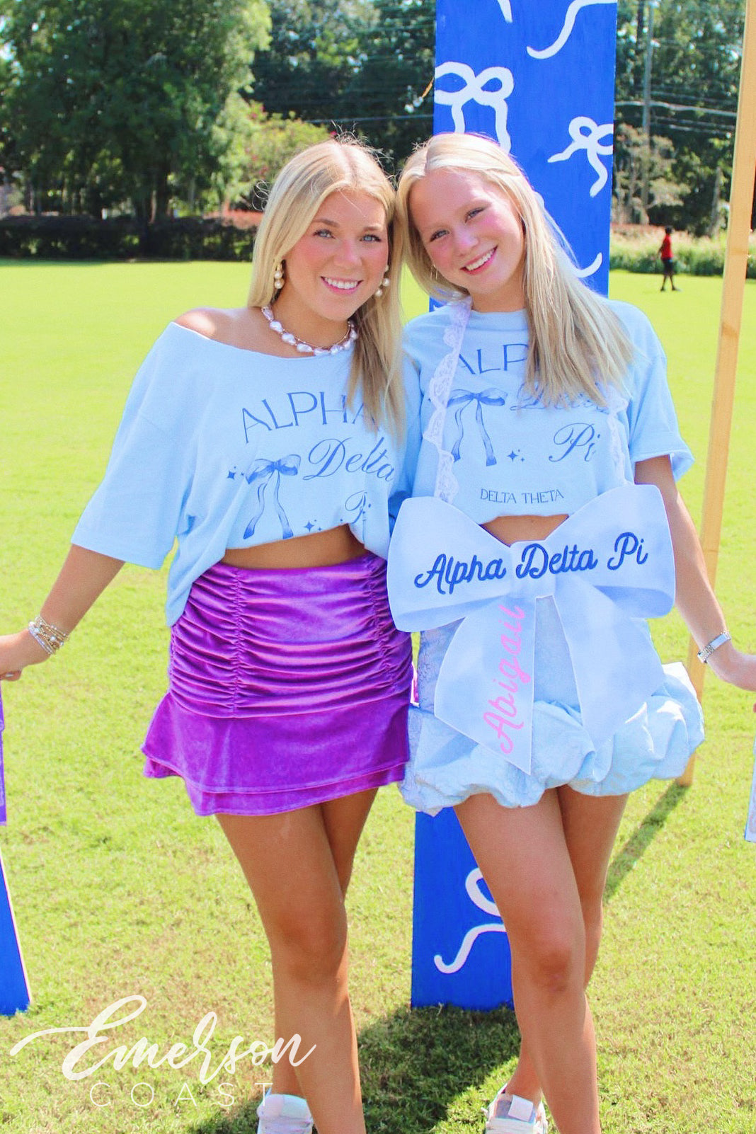Alpha Delta Pi Bow Bid Day Tshirt