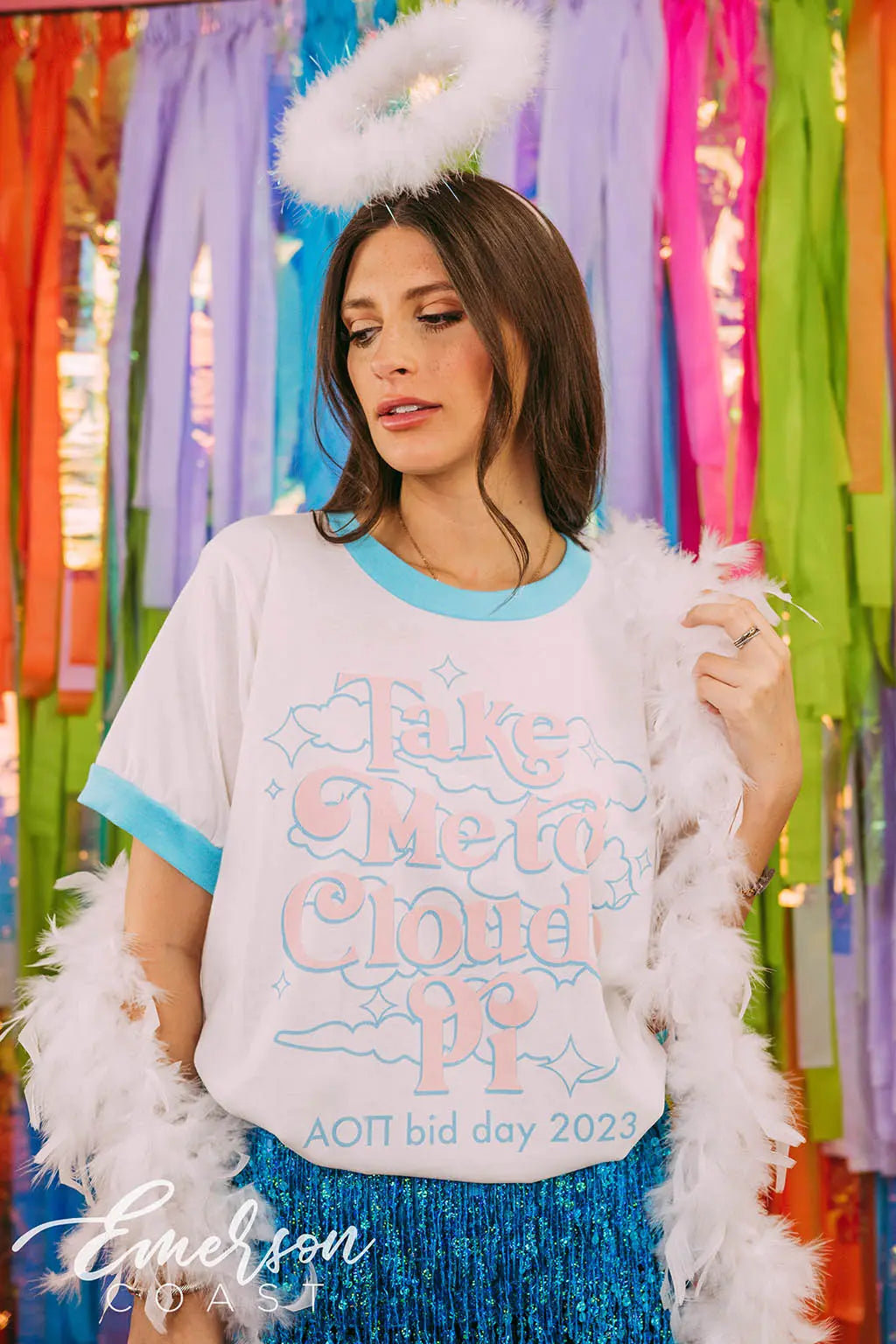 AOII Take Me to Could Pi Bid Day Tee