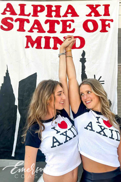 New York State of Mind Bid Day Design