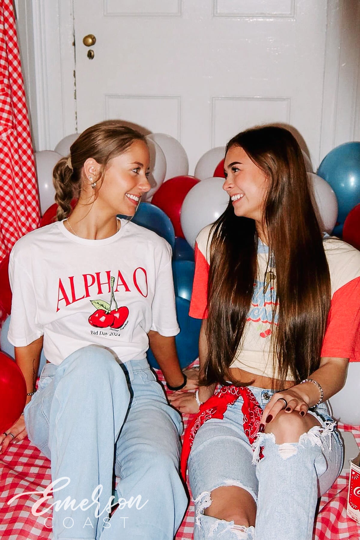Alpha O Cherry Bomb Bid Day Tee