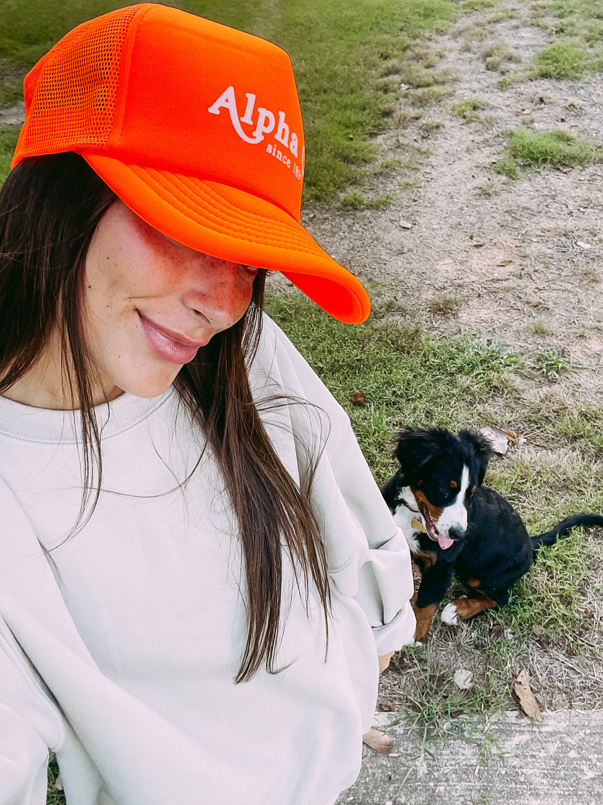 Alpha O Orange Established Hat