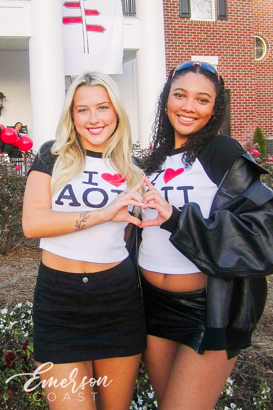 Alpha O I Love New York Bid Day Baby Tee
