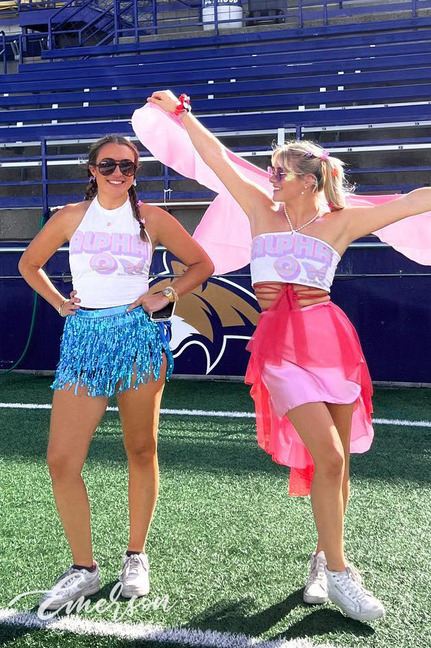 Alpha O Gives Us Butterflies Bid Day Tee