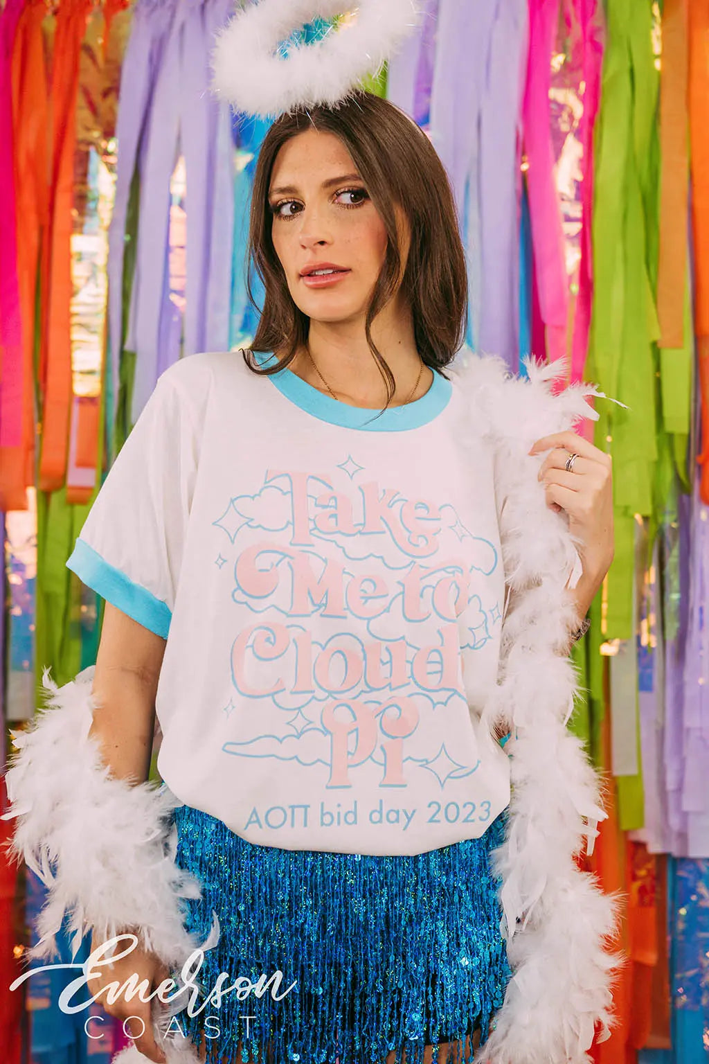 AOII Take Me to Could Pi Bid Day Tee