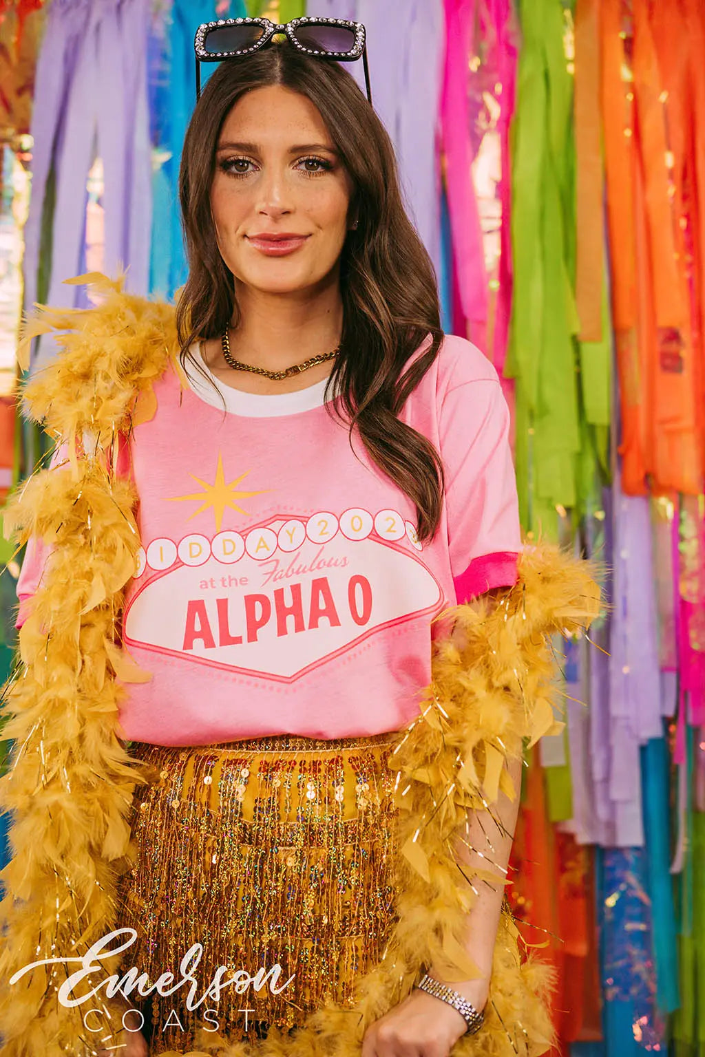 AOII Vegas Bid Day Tee