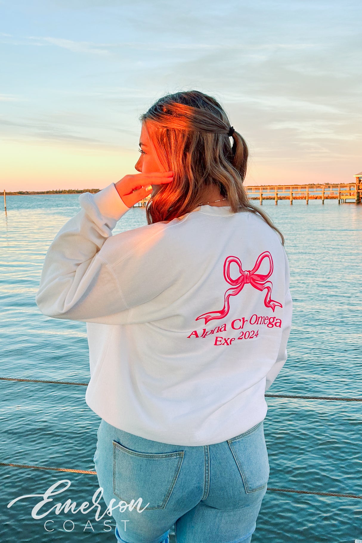 Alpha Chi Omega Exec Team Sweatshirts