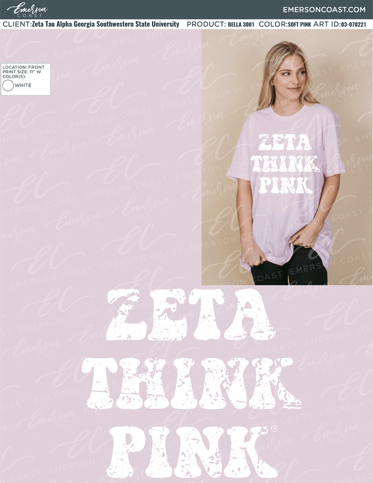 03-070221 Zeta Tau Alpha Georgia Southwestern State University Recruitment Pink 2021