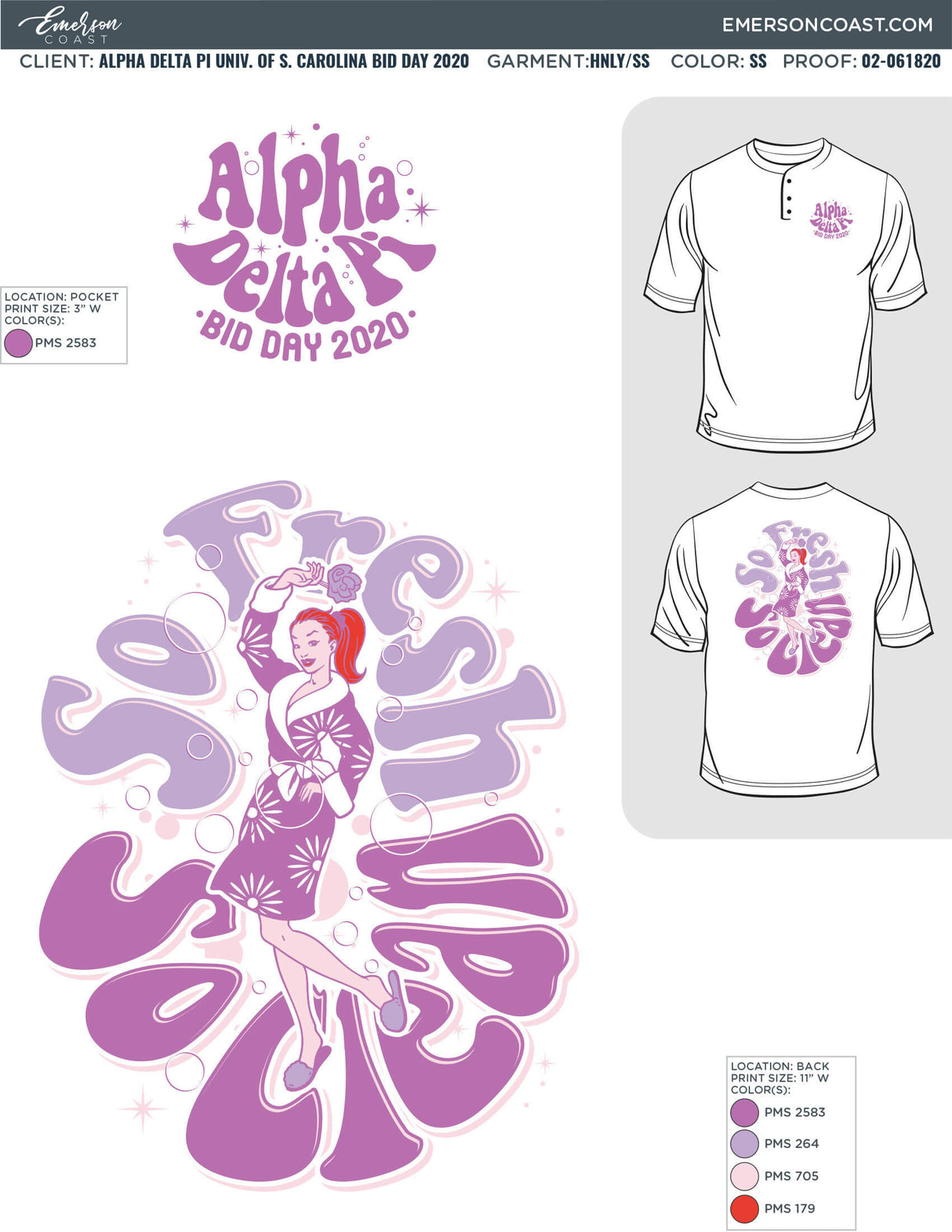 02-061820 Alpha Delta Pi University of South Carolina Bid Day 2020