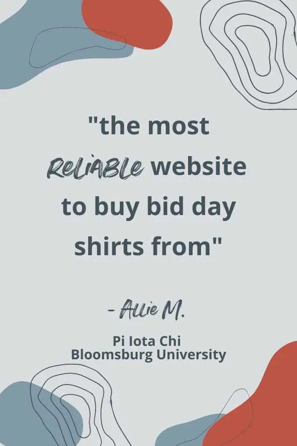 AOII Sweet Life Bid Day Tee