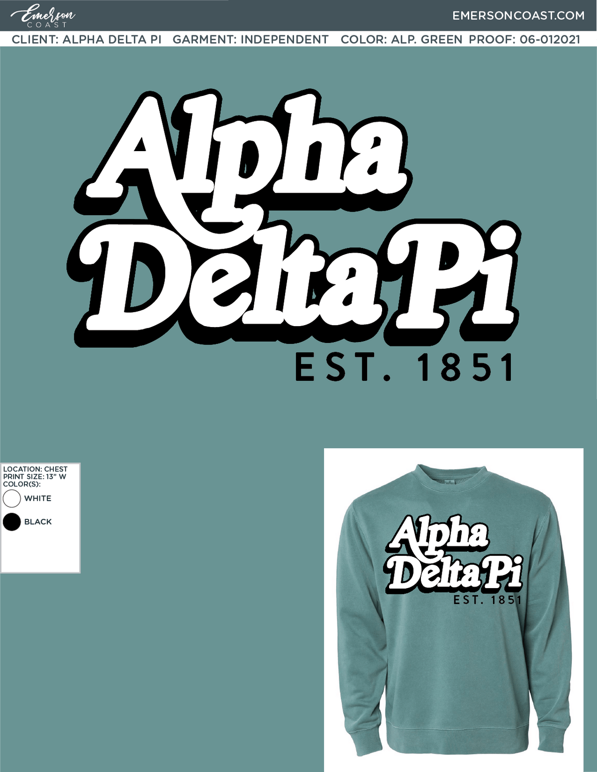 06-012021 Alpha Delta Pi Pennsylvania State University Sweatshirt 2021-01