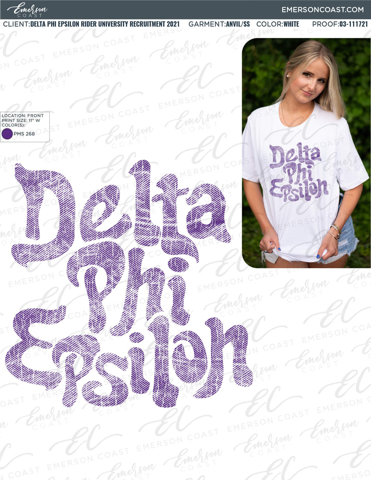 03-111721 Delta Phi Epsilon Rider University Recruitment 2021