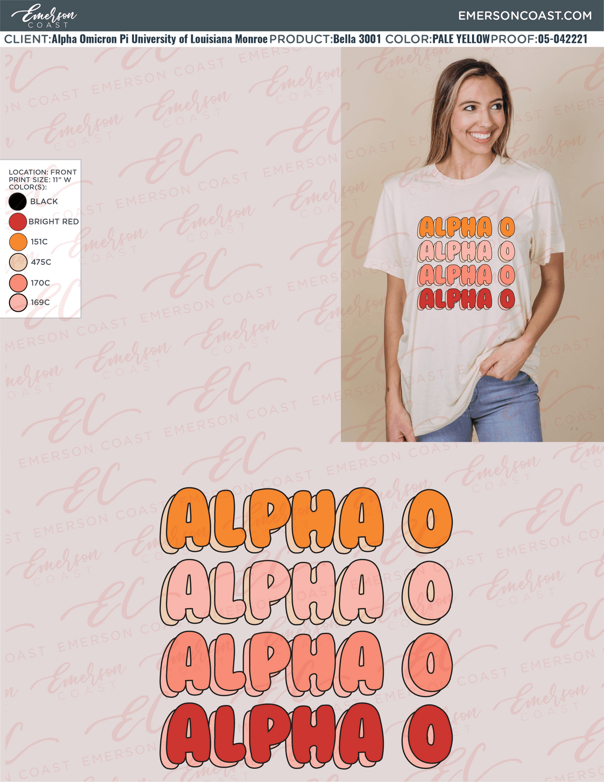 05-042221 Alpha Omicron Pi University of Louisiana Monroe Bid Day 2021-02