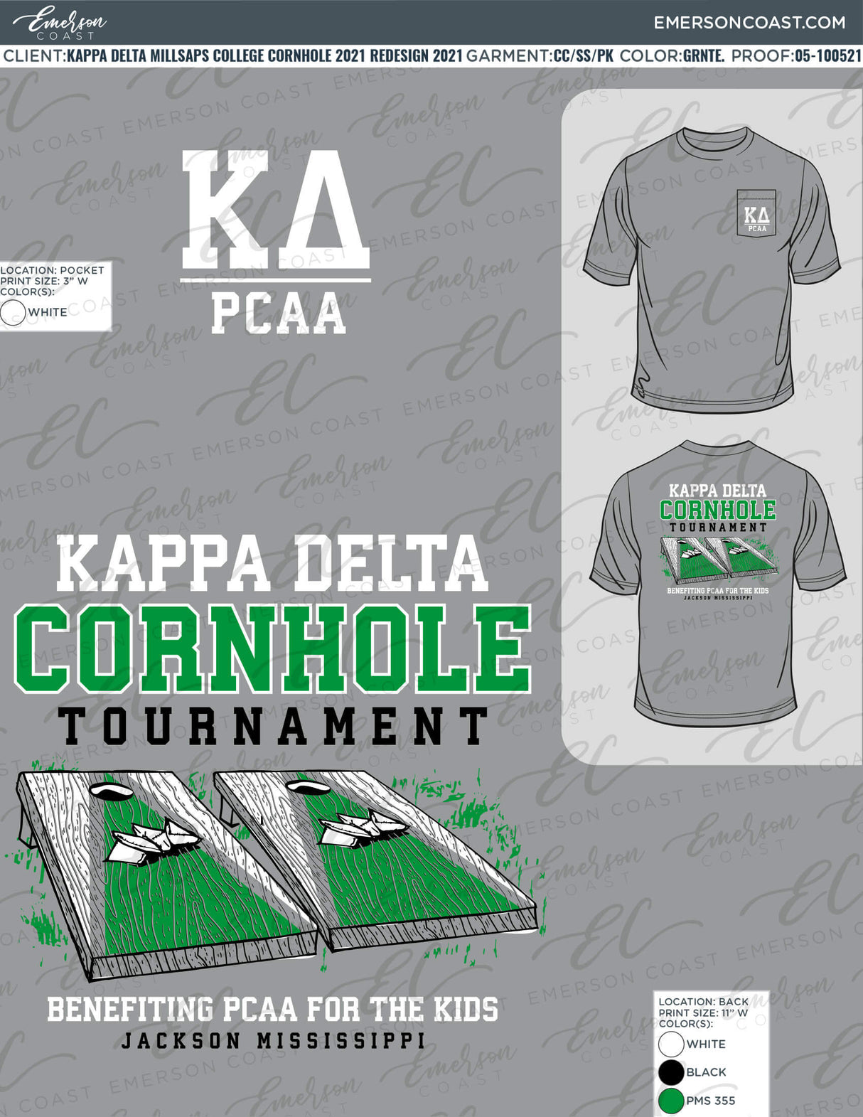 05-100521 Kappa Delta Millsaps College Cornhole 2021 2021