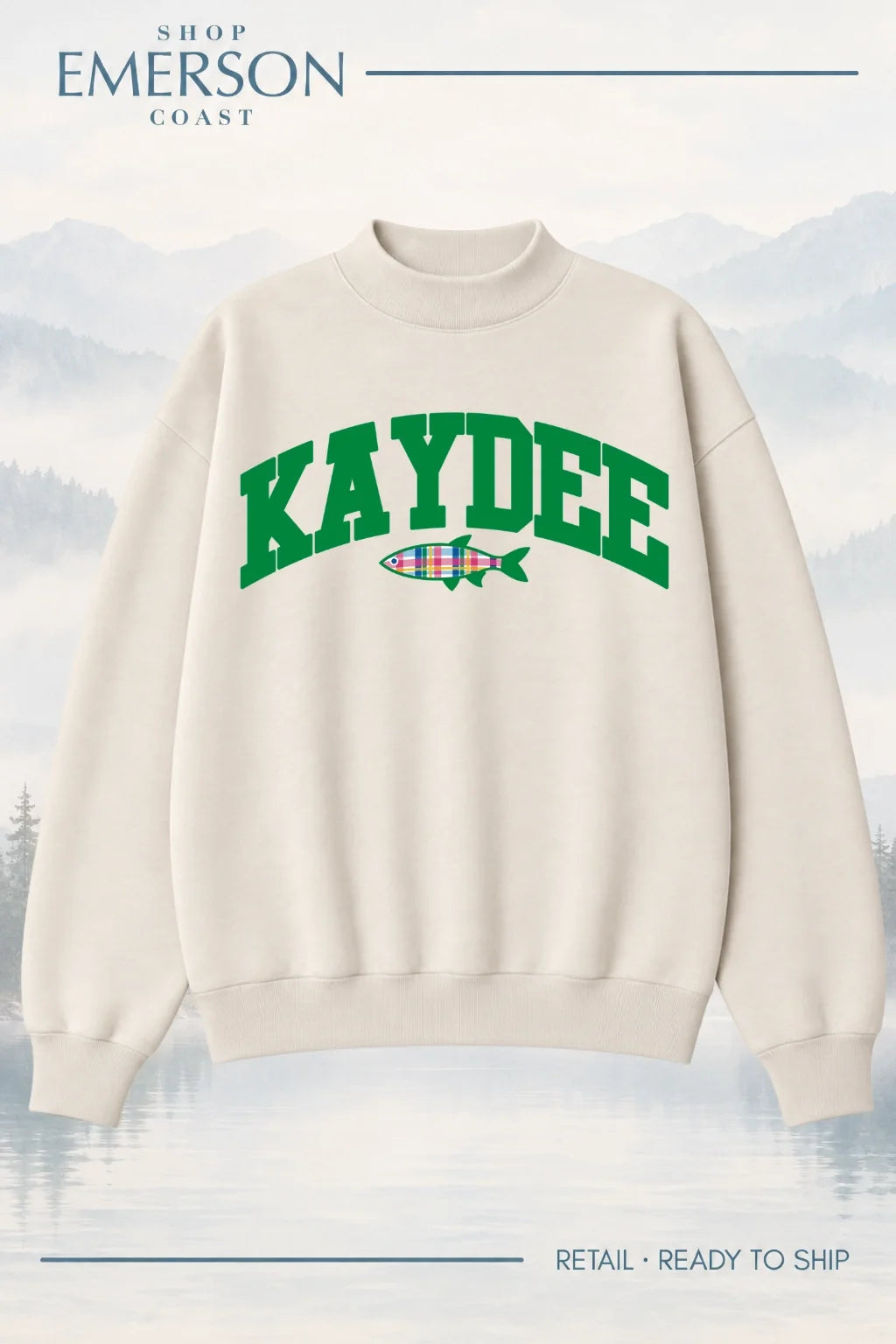 Kappa Delta Ivory Lakeside Mockneck