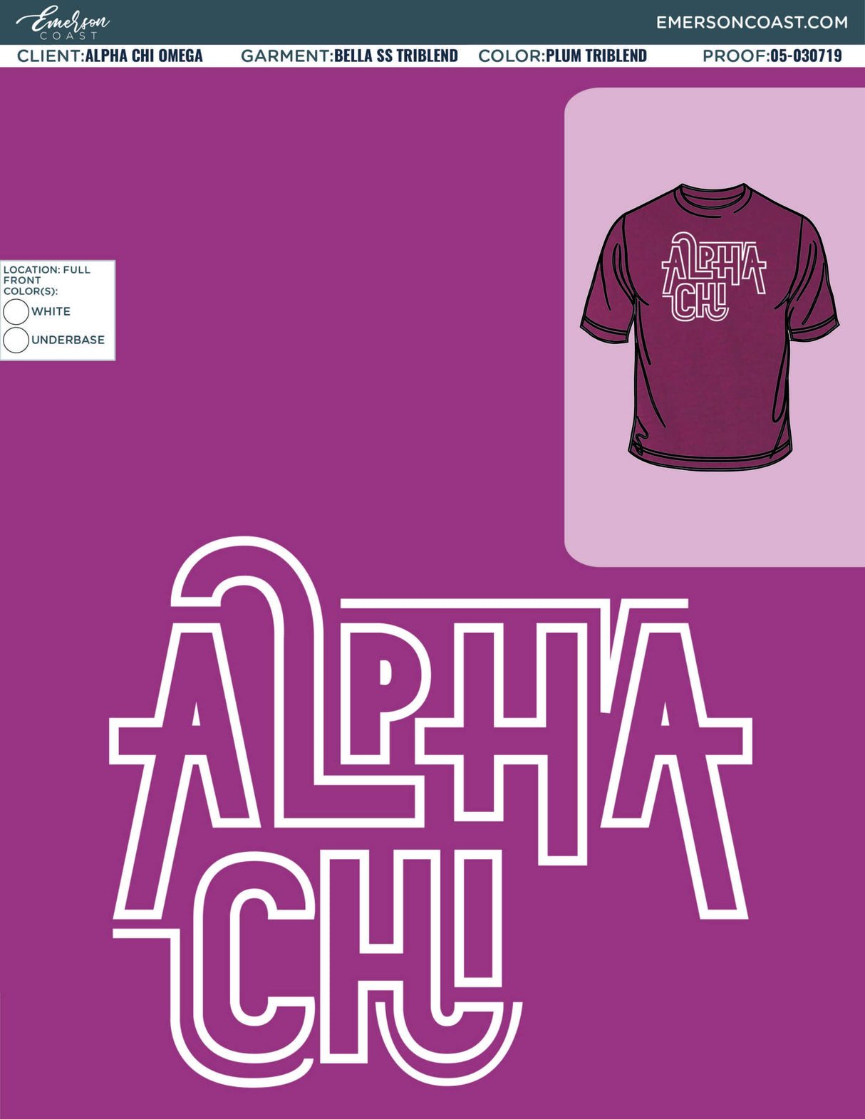 05-030719 Alpha Chi Omega Clemson University Bold 2019-01