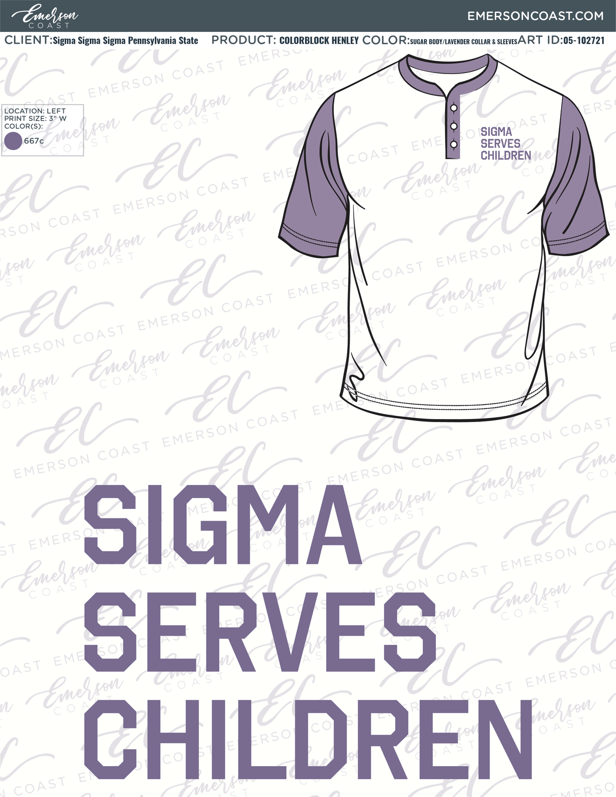 05-102721 Sigma Sigma Sigma Pennsylvania State University Colorblock 2021-01