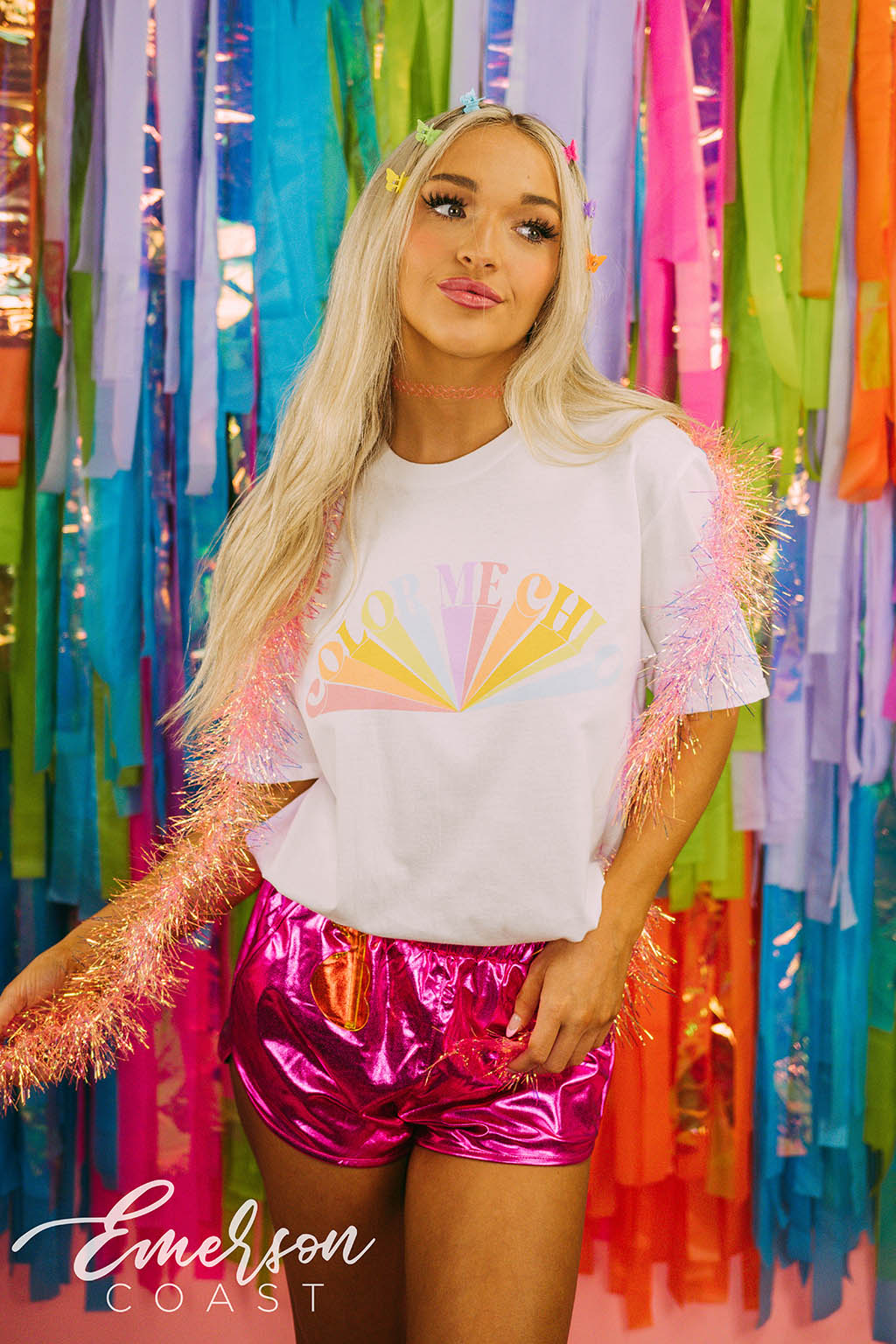 Chi Omega Bid Day Color Me Chi O Tee