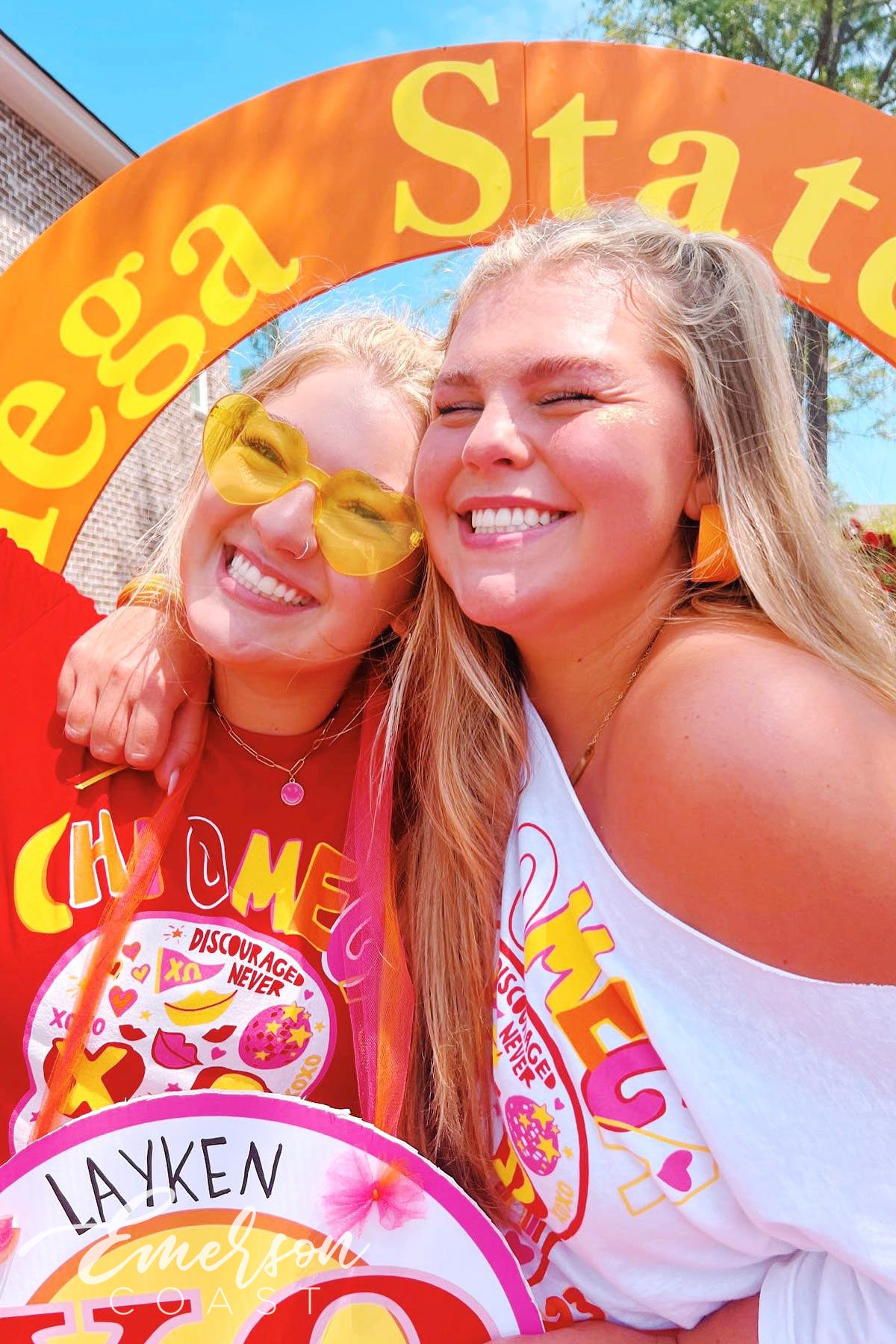 Chi Omega State of Mind Bid Day Tee
