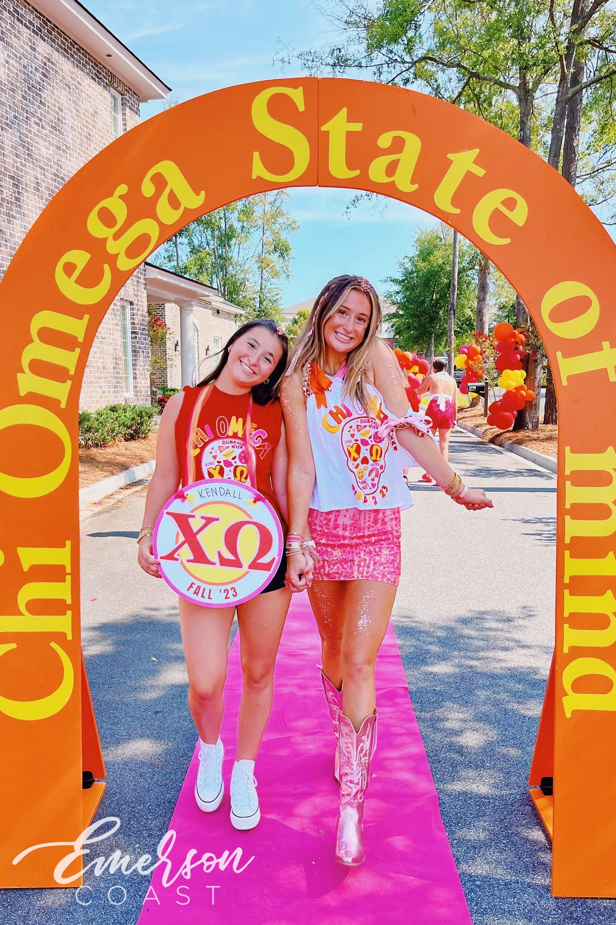 Chi Omega State of Mind Bid Day Tee
