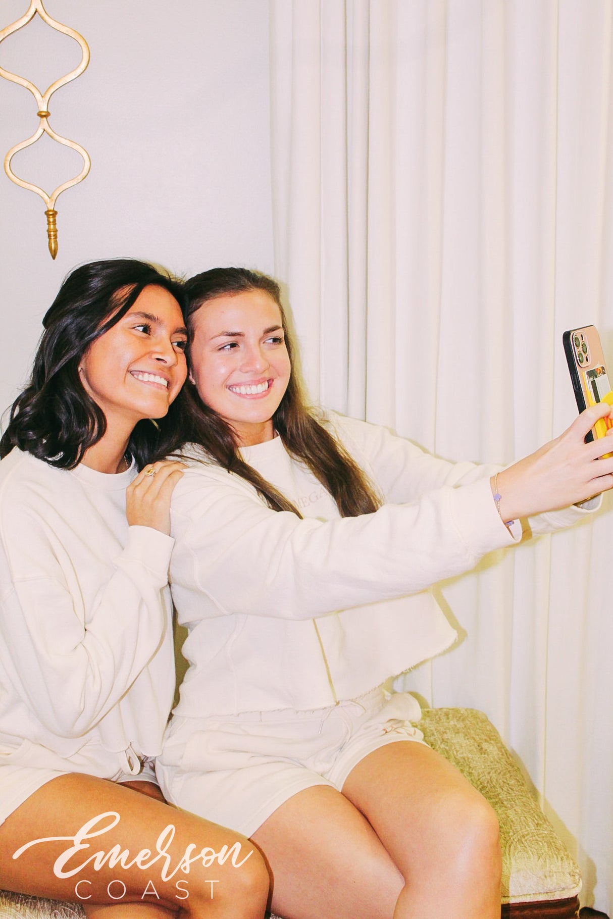 Chi Omega Cream Matching Work Week Sets