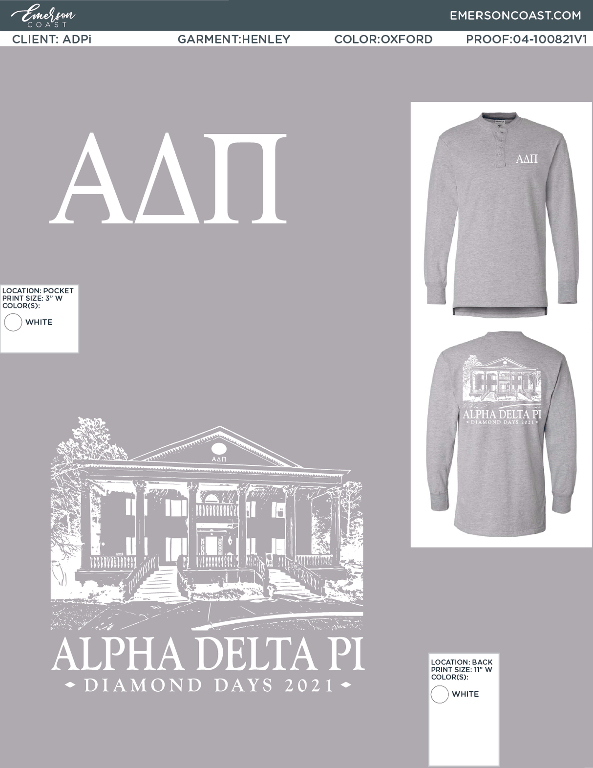 04-100821 Alpha Delta Pi Georgia Southern University House Henley 2021
