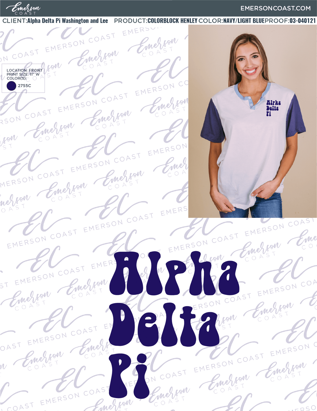 03-040121 Alpha Delta Pi Washington and Lee Colorblock 2021-01