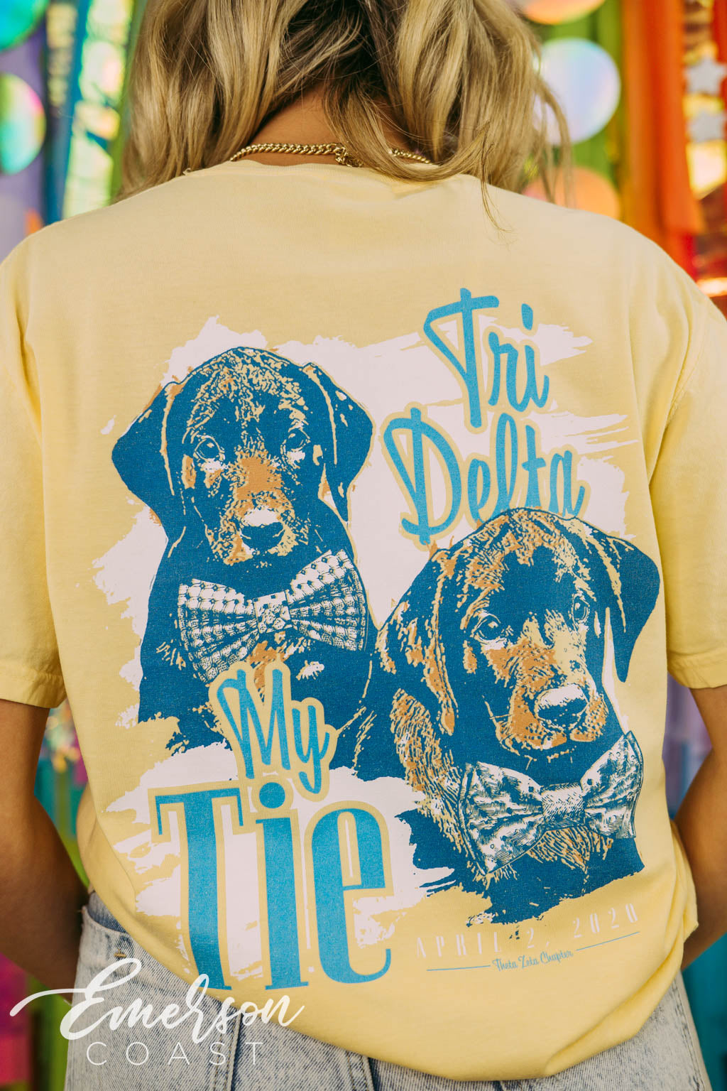 Tri Delta My Tie Tshirt