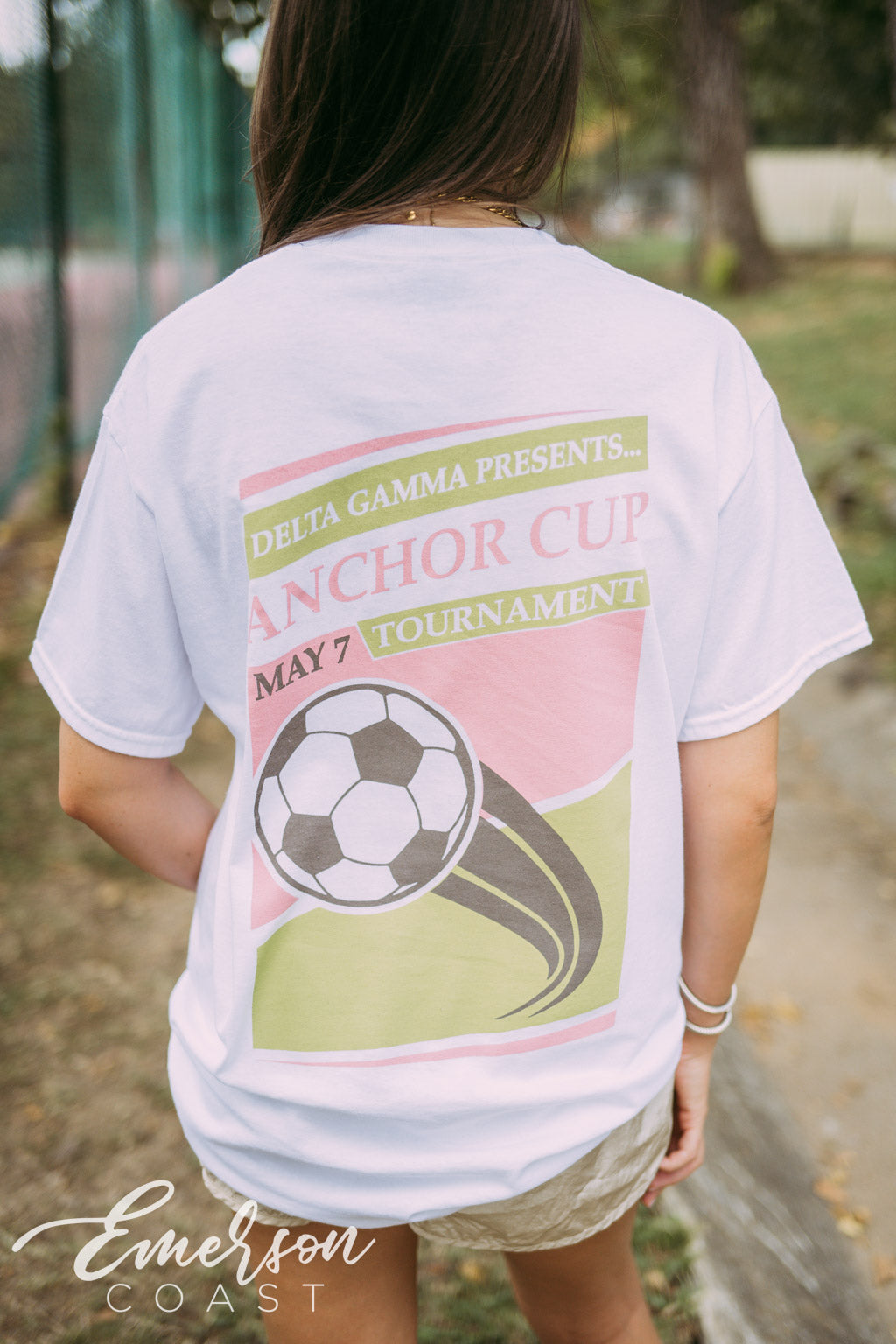 Delta Gamma Anchor Cup Tee