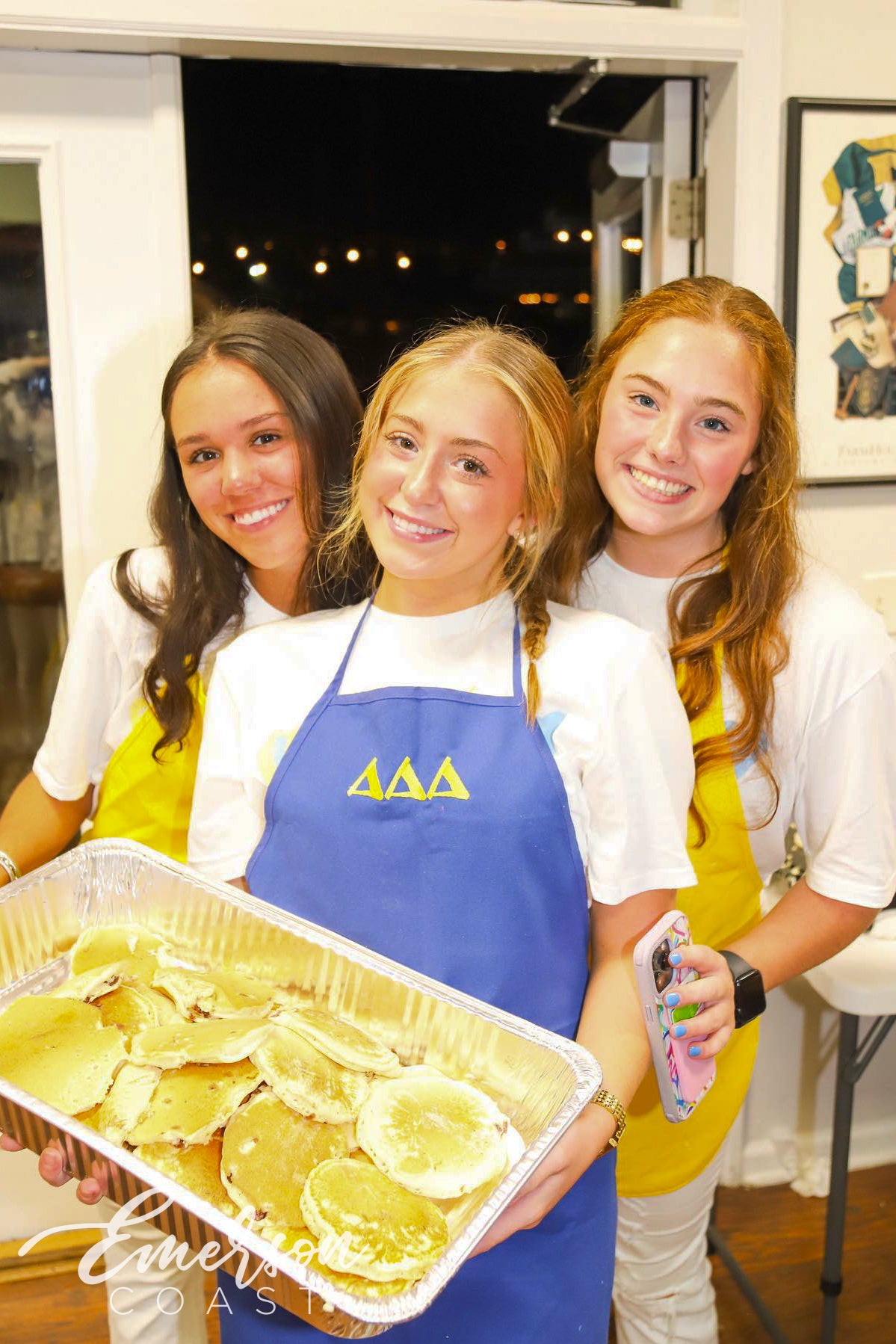 Tri Delta Loves St. Jude Watercolor Heart Tee