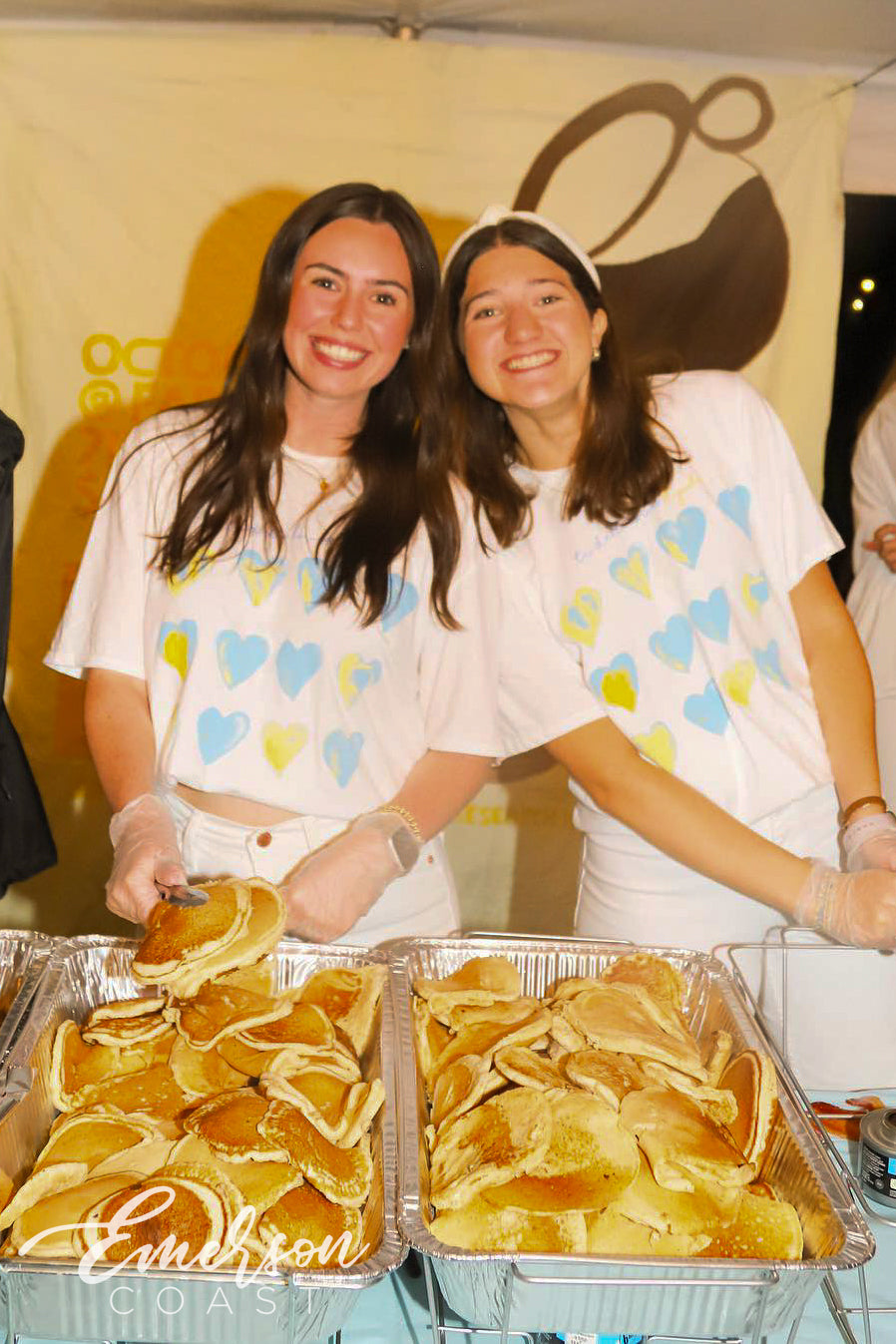 Tri Delta Loves St. Jude Watercolor Heart Tee