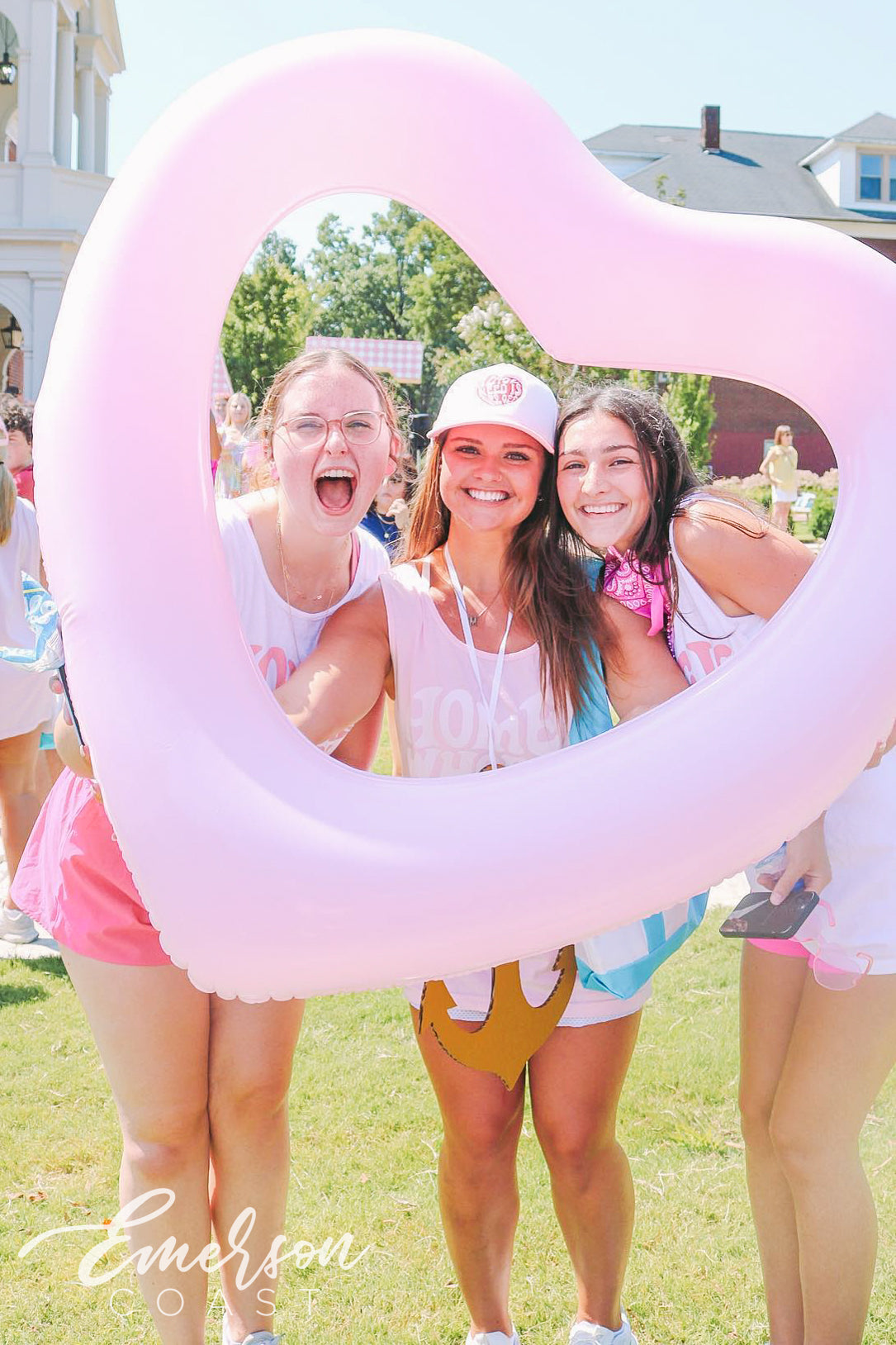 Delta Gamma Home is Where the Heart Is Bid Day Tank