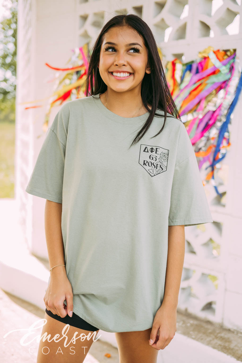 Delta Phi Epsilon 65 Roses Tshirt