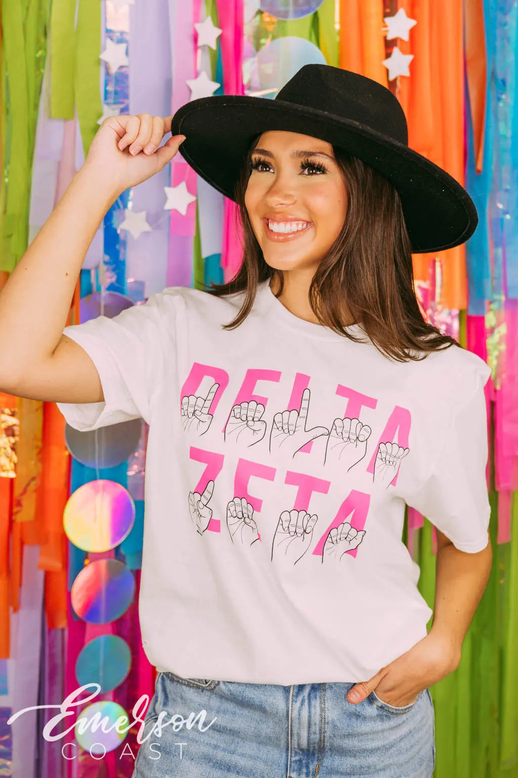 Delta Zeta Sign Language Tshirt