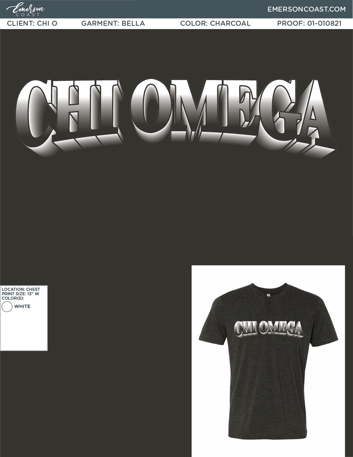 01-010821 Chi Omega Georgia Southern University Henley 2021-01