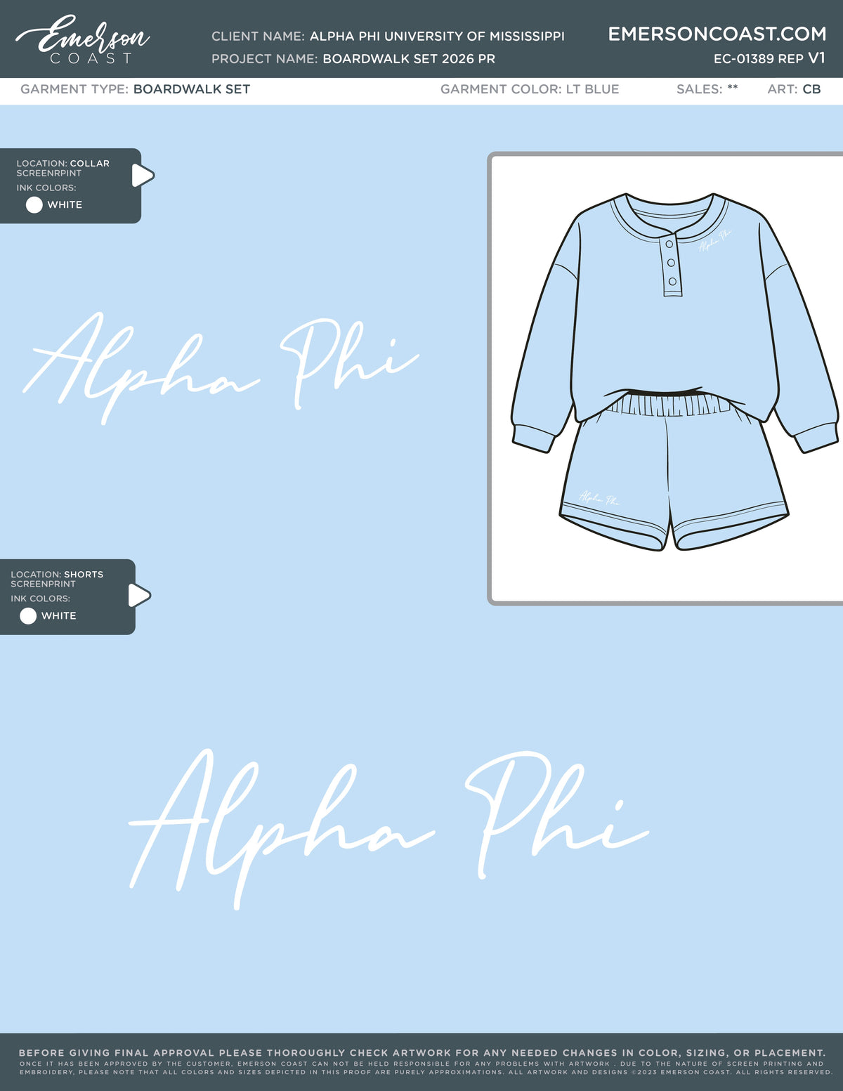 EC-01389 REP Alpha Phi University of Mississippi Boardwalk Set 2026 PR