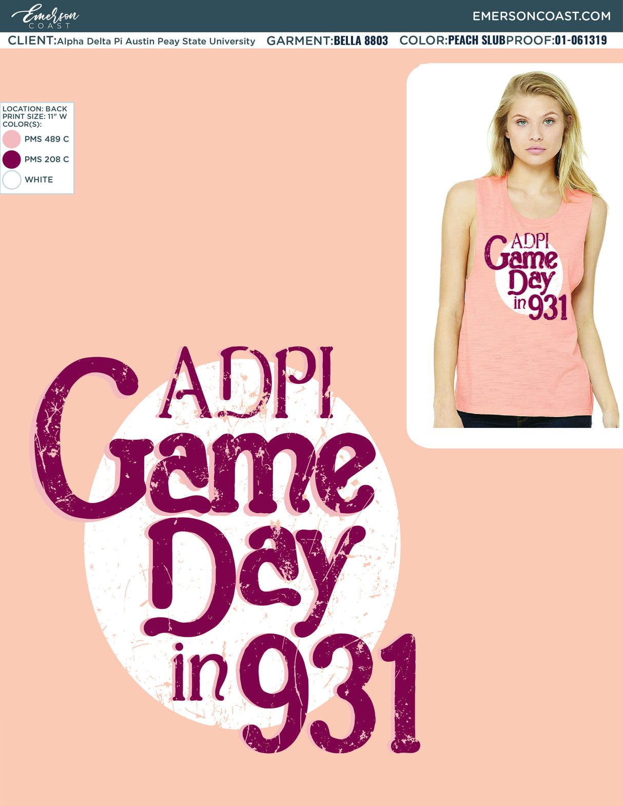 01-061319 Alpha Delta Pi Austin Peay State University Game Day 2019 -01