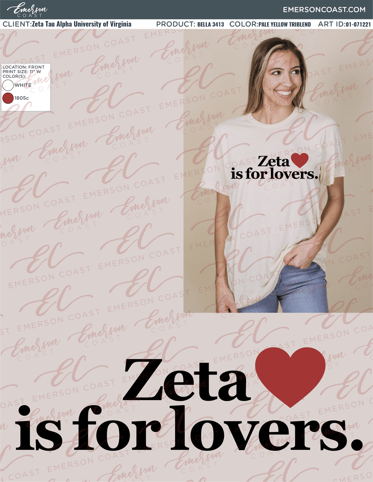 01-071221 Zeta Tau Alpha University of Virginia Lovers Tee 2021-01