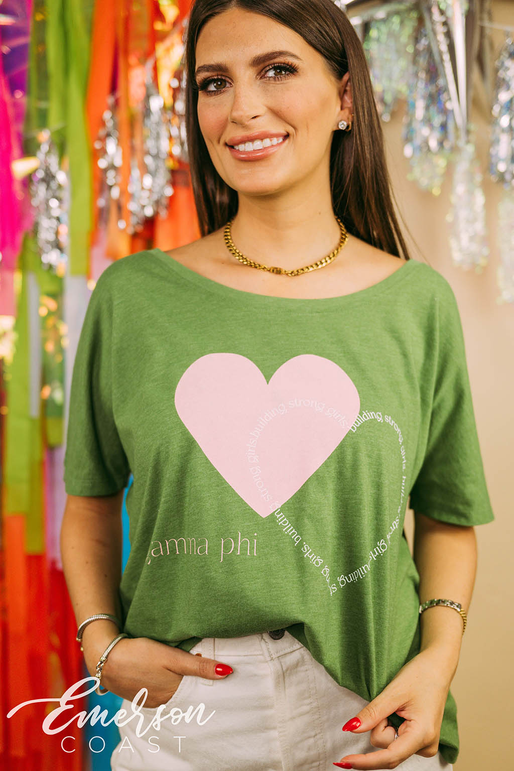Gamma Phi Beta Heart Tee