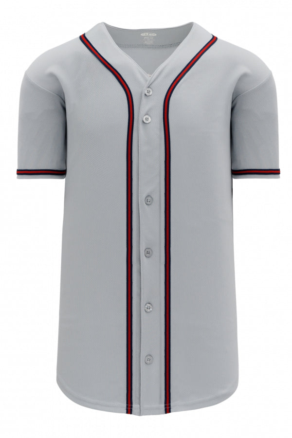 Grey/Navy/Red