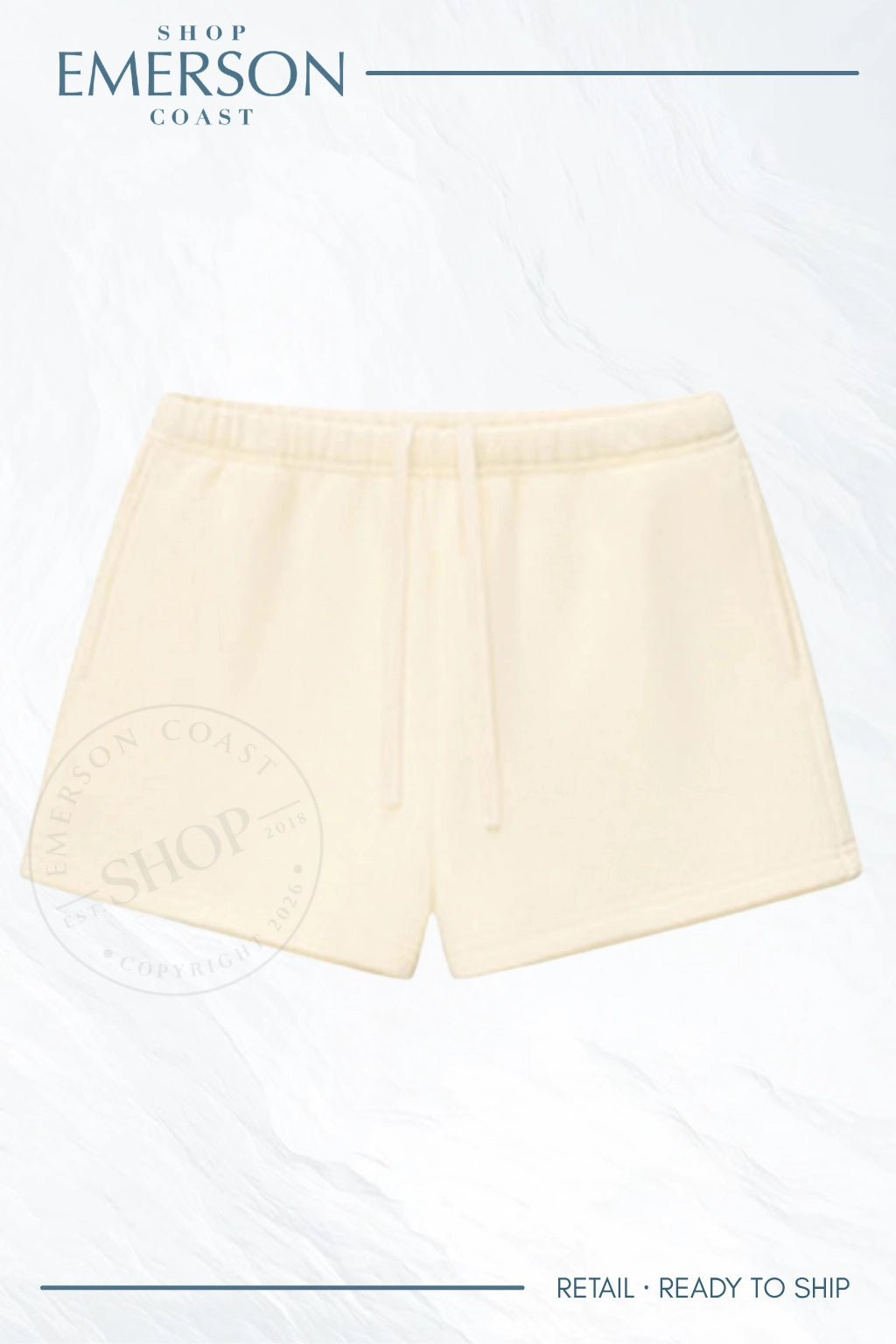 Cream Shorts