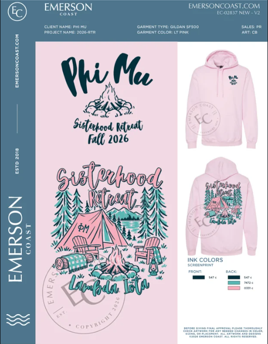 EC-02837 NEW Phi Mu East Carolina University Sisterhood Retreat 2026-RTR