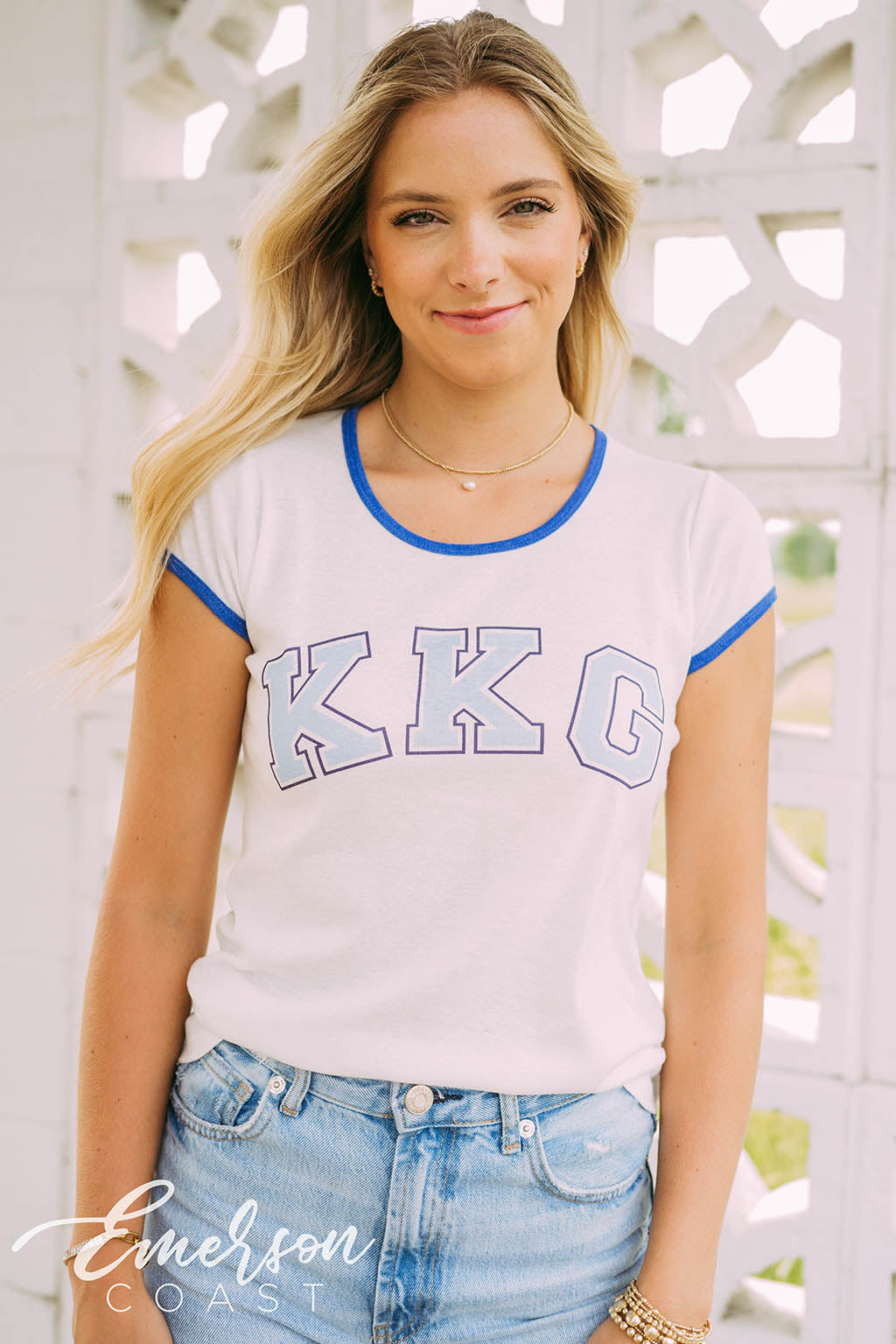 Kappa Kappa Gamma Letters Baby Ringer